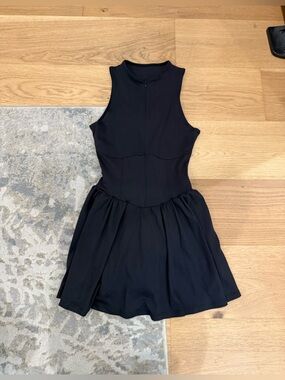 Womens Black Athletic Dress